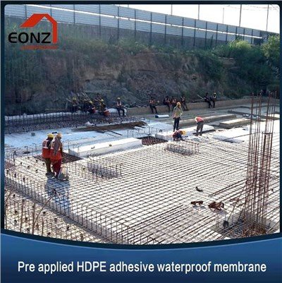HDPE ūdensnecaurlaidīga membrānas hidroizolācija